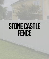 Stone Castle Fence