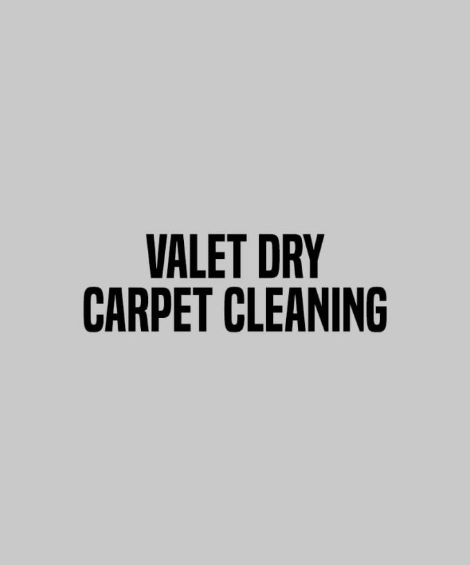 Valet Dry Carpet Cleaning